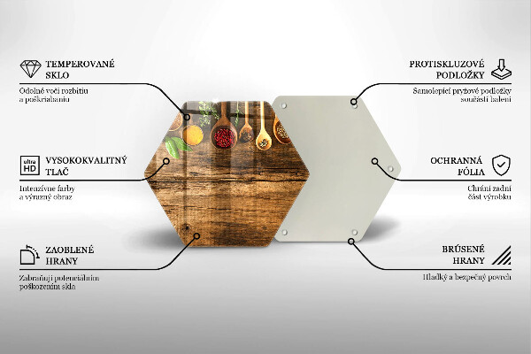 Tocător de bucătărie Linguri de lemn de condimente