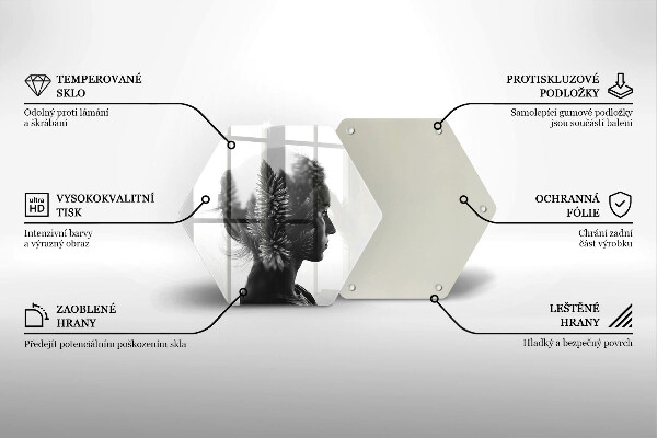 Tocător de bucătărie Femeie și pădure