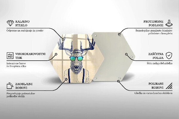 Tocător de bucătărie Ilustrație de bărbat căprior