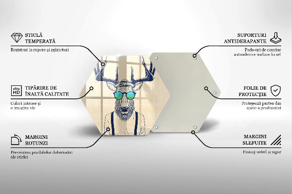 Tocător de bucătărie Ilustrație de bărbat căprior