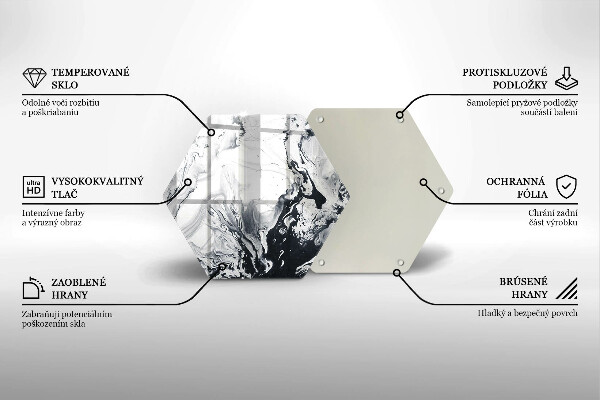 Tocător de bucătărie Abstracția cernelii