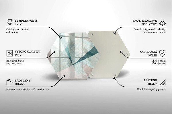 Tocător de bucătărie Abstracție ascuțită