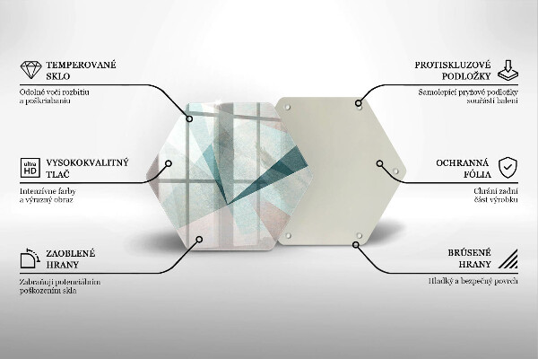 Tocător de bucătărie Abstracție ascuțită