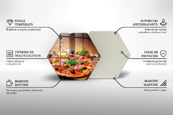 Tocător de bucătărie pizza italiană