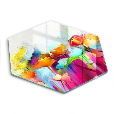 Tocător de bucătărie Flori pictate