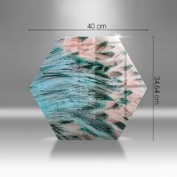 Tocător de bucătărie Pene de pasăre Boho