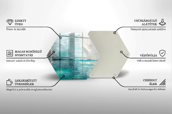 Tocător de bucătărie Vopsea fundal de abstractie