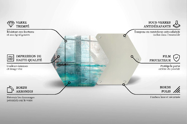 Tocător de bucătărie Vopsea fundal de abstractie