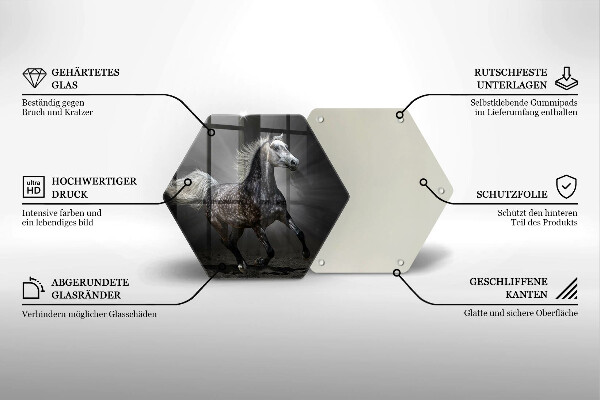 Tocător de bucătărie Calul în galop