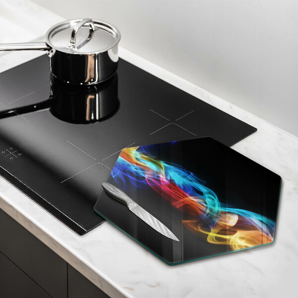 Tocător de bucătărie Fum colorat