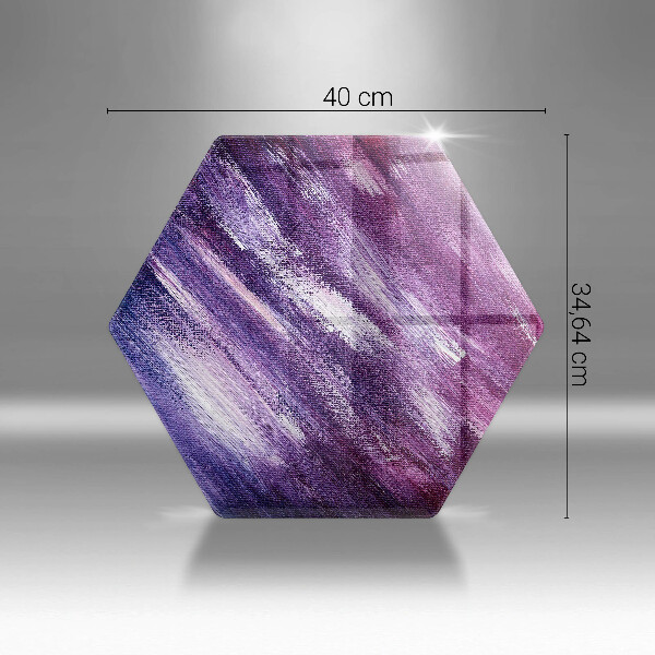 Tocător sticlă Abstracția vopselei