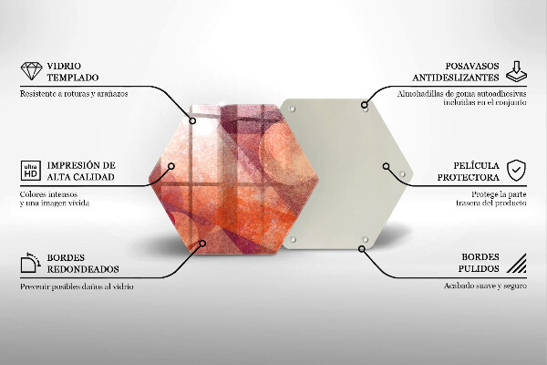 Tocător sticlă Artă abstractă