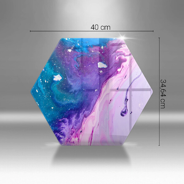 Tocător sticlă Cerneluri de abstractizare