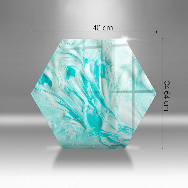 Tocător sticlă Vopsele de abstractie