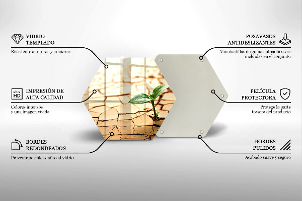 Tocător de bucătărie O plantă singuratică