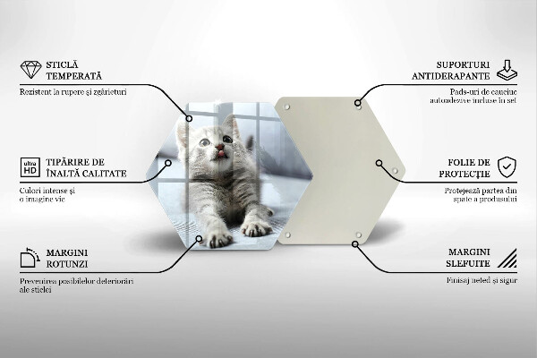 Tocător de bucătărie Pisicuță drăguță