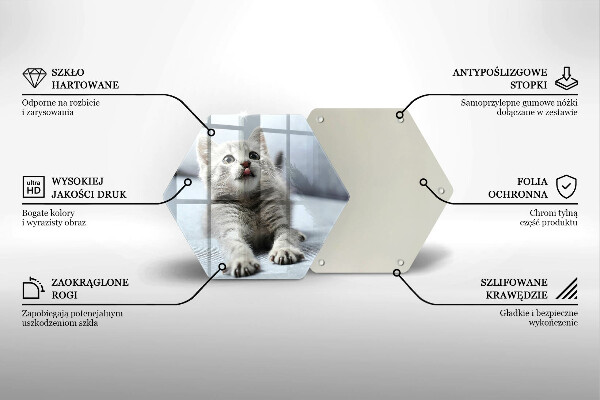 Tocător de bucătărie Pisicuță drăguță