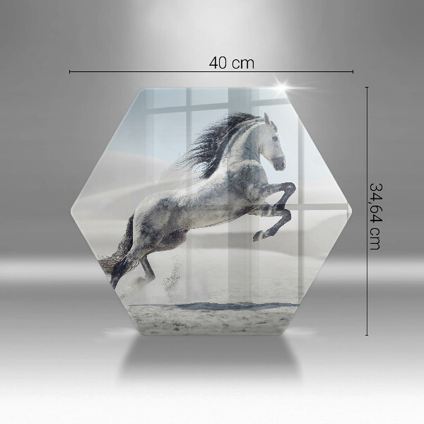 Tocător de bucătărie Călărețul alb