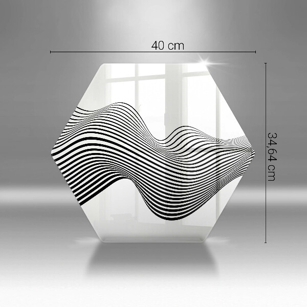 Tocător sticlă Abstracția liniară