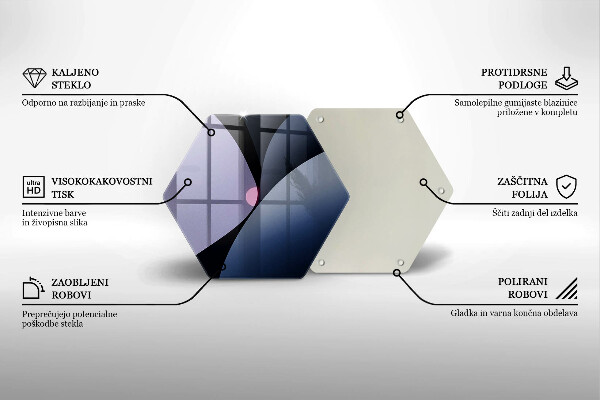 Tocător de bucătărie Forme abstracte