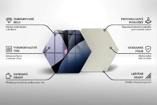 Tocător de bucătărie Forme abstracte