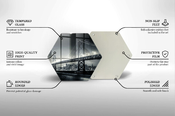 Tocător de bucătărie Podul Benjamin Franklin