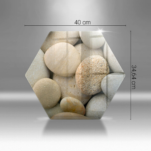 Tocător de bucătărie Model de pietre ovale