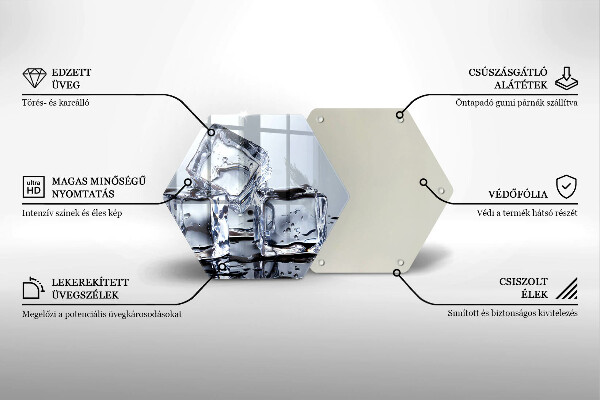 Tocător de bucătărie Cuburi de gheata