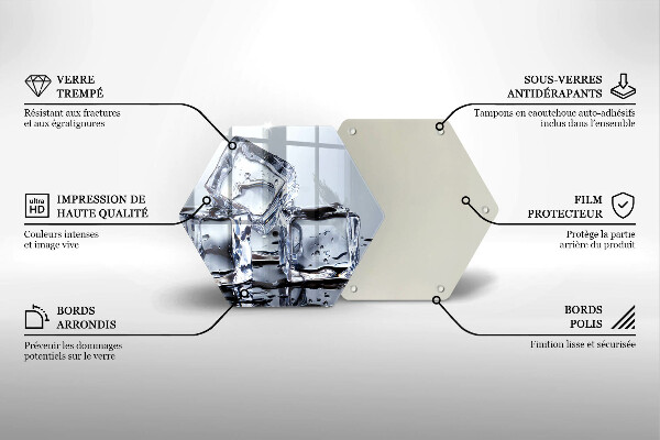 Tocător de bucătărie Cuburi de gheata