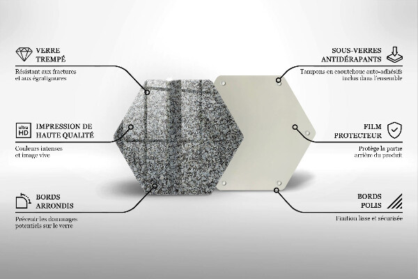 Tocător de bucătărie Textura de piatră