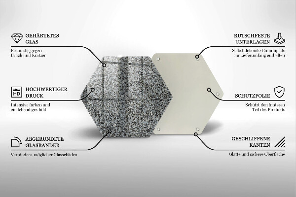 Tocător de bucătărie Textura de piatră