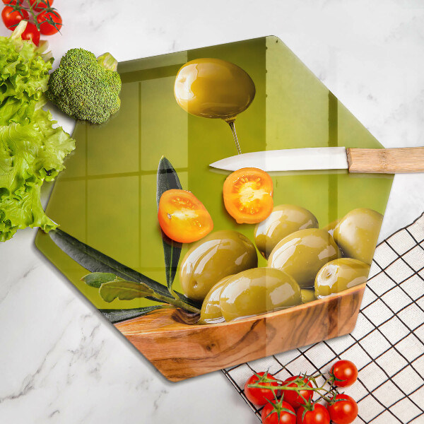 Tocător de bucătărie Măsline gustoase