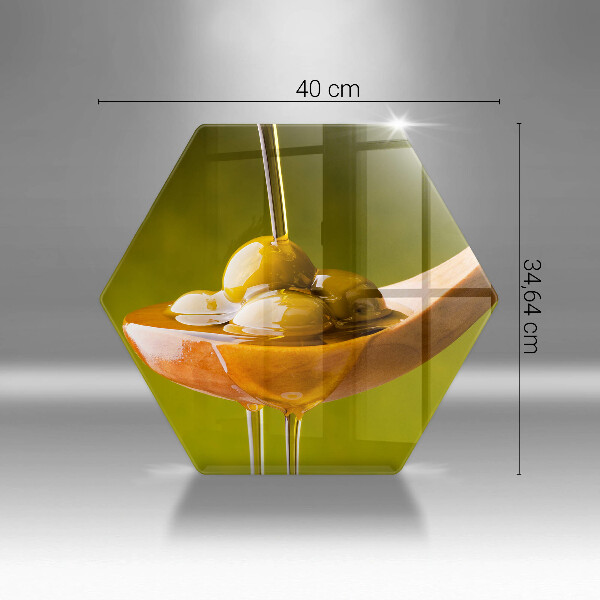 Tocător de bucătărie Ulei de măsline și măsline