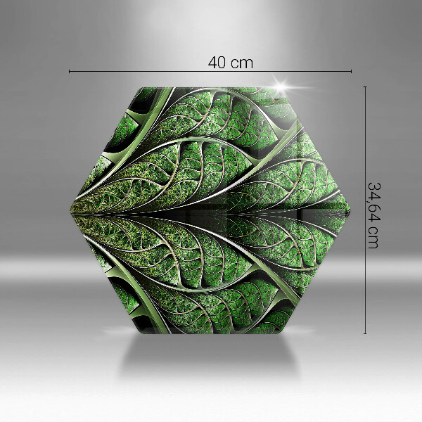 Tocător de bucătărie Structura nervurii frunzei