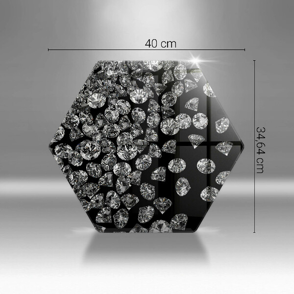 Tocător de bucătărie Diamante diamante