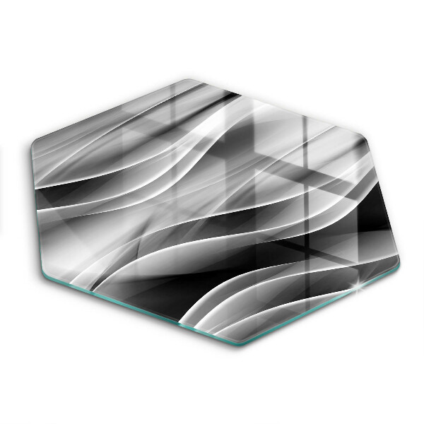 Tocător de bucătărie Linii abstracte de fum