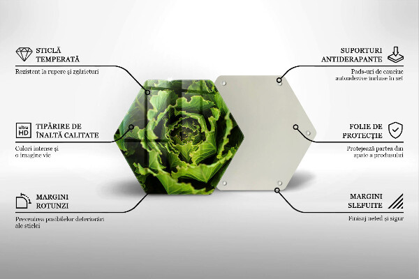 Tocător de bucătărie Mănâncă frunze de salată