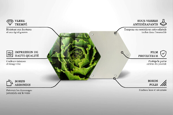 Tocător de bucătărie Mănâncă frunze de salată
