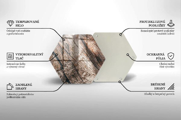 Tocător de bucătărie Structura din lemn