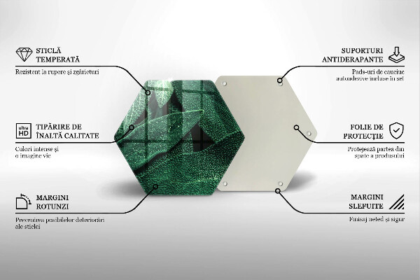 Tocător de bucătărie Frunzele plantei