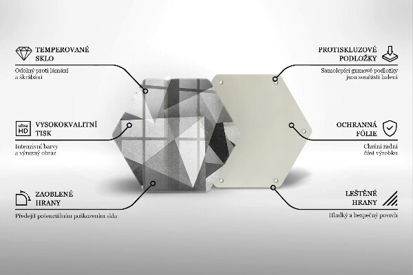 Tocător de bucătărie Abstracție ascuțită concretă