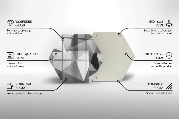 Tocător de bucătărie Abstracție ascuțită concretă