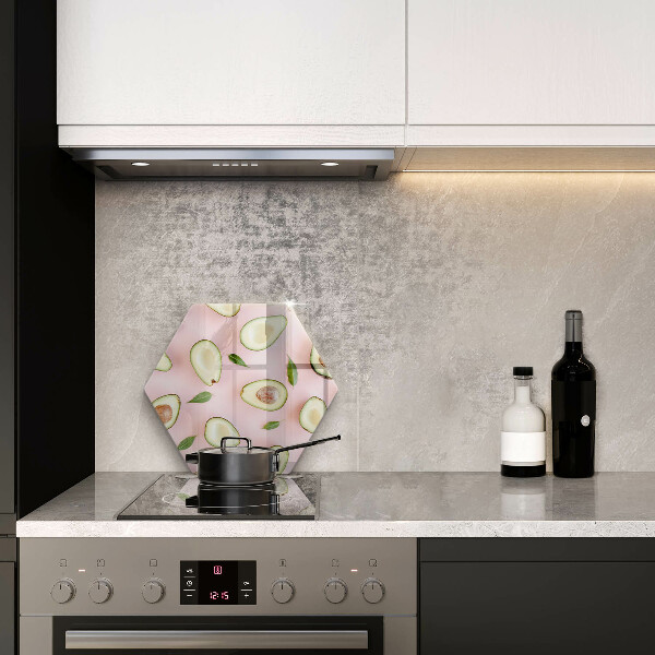 Tocător sticlă Model de avocado