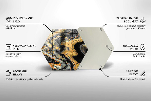 Tocător sticlă Structura abstractă