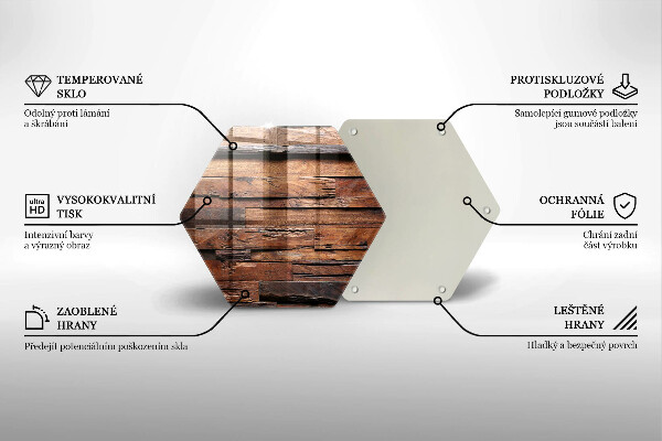 Tocător de bucătărie Scânduri decorative din lemn