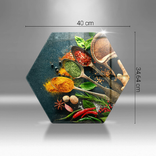 Tocător sticlă Linguri de condimente de bucătărie