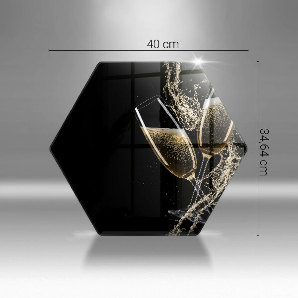 Tocător sticlă Pahare de șampanie