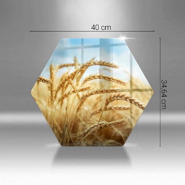 Tocător sticlă Spice de cereale în câmp