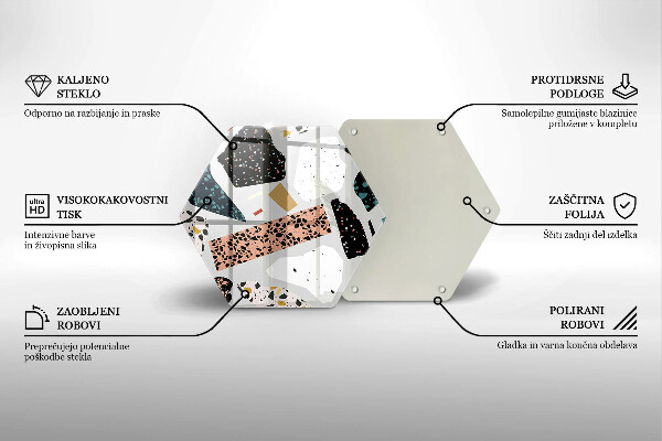 Tocător sticlă Gresie