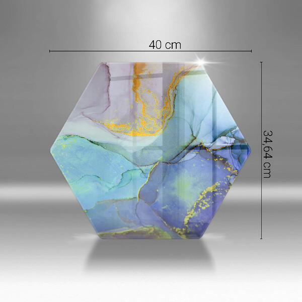 Tocător sticlă Piatră de aur crăpată